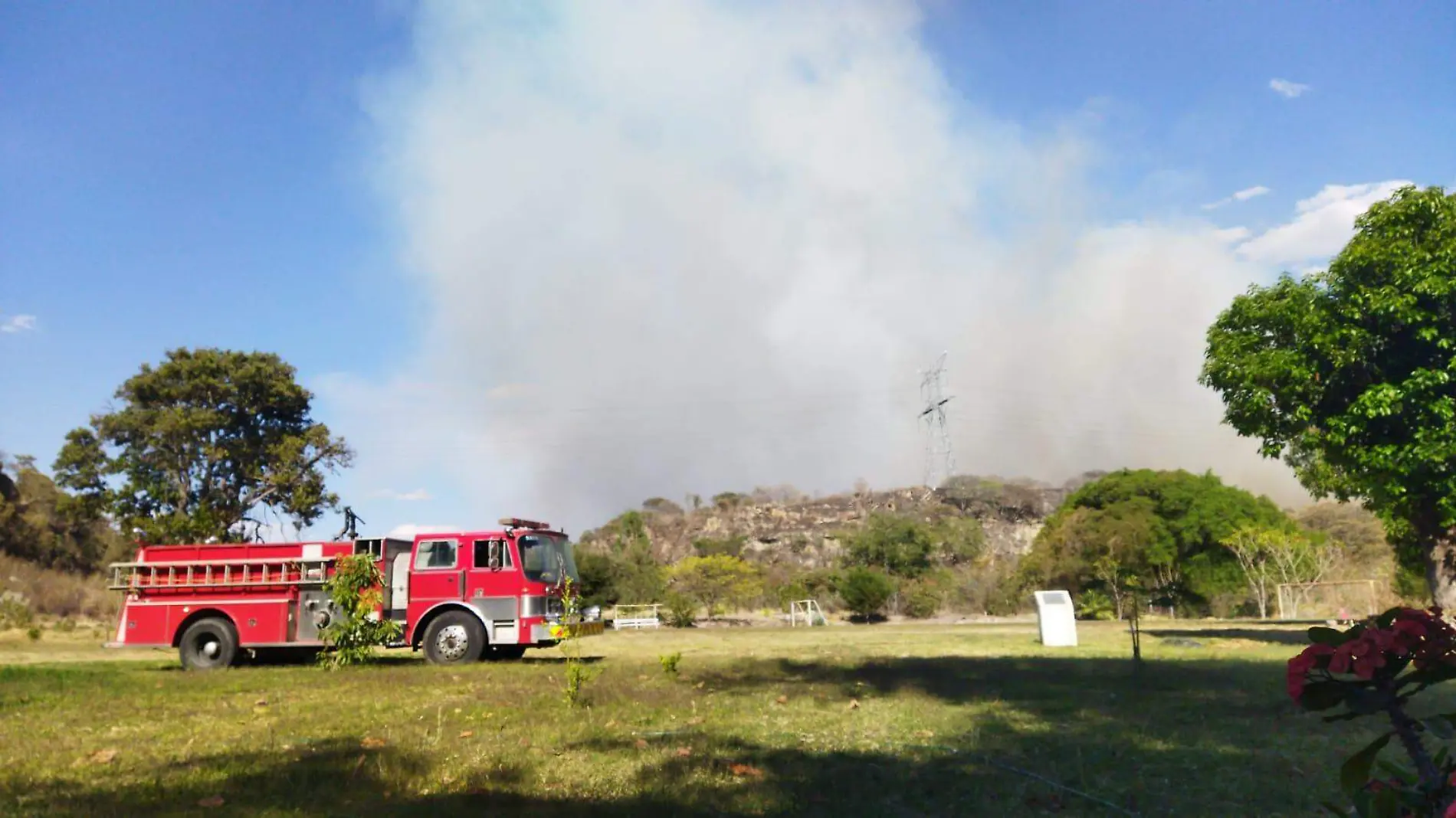 Incendio en Tala